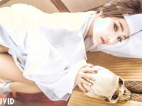 極品波霸神乳樂樂劇情演繹【痴女幽靈鬼姬杯】宅男深夜被電視里的女鬼強上1080P高清無水原版