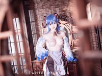 萌新推特00後露臉美少女▌白莉愛吃巧克力▌超色情Cos甘雨粉嫩凸激乳粒 嬌艷欲體粉嫩白虎色氣滿滿