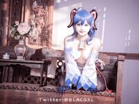 萌新推特00後露臉美少女▌白莉愛吃巧克力▌超色情Cos甘雨粉嫩凸激乳粒 嬌艷欲體粉嫩白虎色氣滿滿