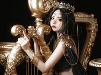 高端ACG業界女神爆機少女▌喵小吉▌頂級畫風《風鈴公主》敏感乳粒 誘人白虎妙不可言