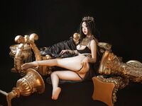 高端ACG業界女神爆機少女▌喵小吉▌頂級畫風《風鈴公主》敏感乳粒 誘人白虎妙不可言