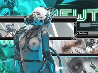 高端ACG业界女神爆机少女▌喵小吉▌巅峰金属大作《赛博朋克·超梦》壁纸党典藏必备 每期都是精品