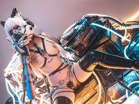 高端ACG业界女神爆机少女▌喵小吉▌巅峰金属大作《赛博朋克·超梦》壁纸党典藏必备 每期都是精品