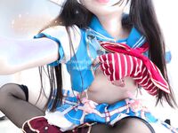 極品嬌嫩小萌妹『LepALu』極品粉嫩萌妹 藍色水手服 強制後入懟操 太嫩了 藍色水手服