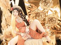 高端ACG業界極品女神爆機少女▌喵小吉▌雙子 天竺少女 猶如墮落在凡間的仙女無可挑剔