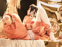 高端ACG業界極品女神爆機少女▌喵小吉▌雙子 天竺少女 猶如墮落在凡間的仙女無可挑剔