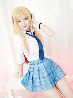 知名COSER混血網紅女神『粉紅酒玫瑰』2022最新性愛私拍之爆操蔗糖爆乳蘿莉 高清Hidori Rose - Marin Kitagawa