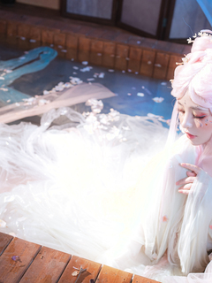 極品Cos爆機少女『喵小吉』十月新作《臨江仙》超美幻風美乳 原版私拍81P 超清