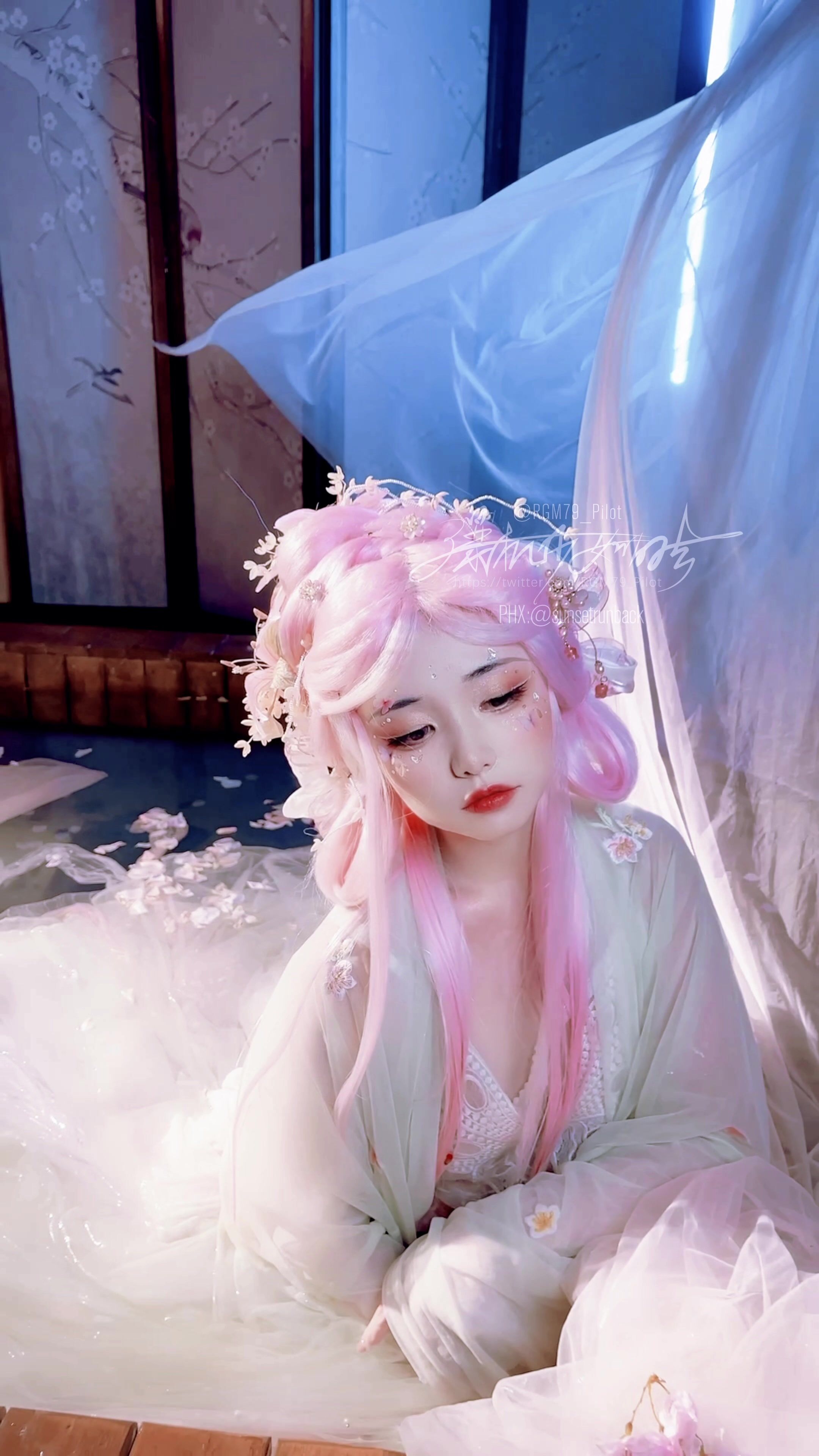 極品Cos爆機少女『喵小吉』十月新作《臨江仙》超美幻風美乳 原版私拍81P 超清 4K