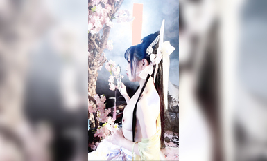 高端ACG业界女神爆机少女▌喵小吉▌古风仙作《如梦令》绝美画风鲜鲍嫩乳 妙哉典藏必备 (4)