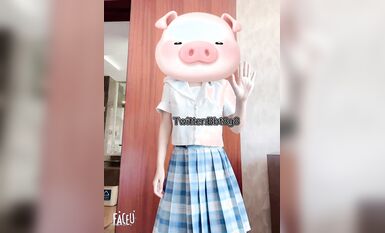 青春無敵 超高人氣極品眼鏡小姐姐旺仔桃嘰私人定製各種潮流BGM裸舞白虎逼飽滿大奶亂顫很頂 (5)