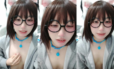 二次元高顏值校花嫩妹 是眼睛娘 (2)