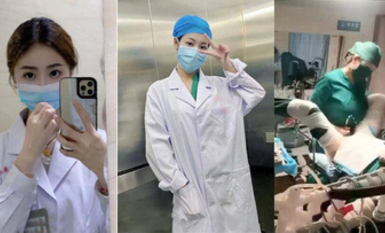 現在的小醫院都這么野嗎？白衣天使 清純護士 幫病人打飛機，還幫口交，在手術室操作！在裡面上班的醫生和護士 工資肯定很高