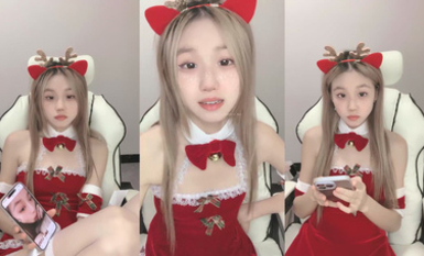 校花學妹！【你的初戀6】顏值逆天~超級粉嫩小b~全裸特寫 (15)