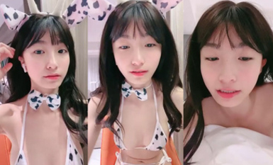 乖巧鄰家高顏值學妹 嗚崽醬 49部合集  (5)