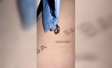 色膽包天頂臀系列-頂巴黎世家絲襪腿