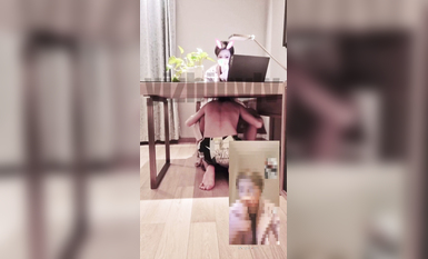 推特女神『大婊姐』深情解說每一個淫亂不堪的故事_當著老公面被他朋友無套插入的三人大戰 (10)