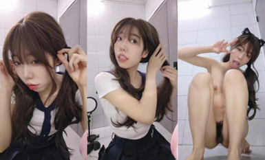 【施施】反差婊騷母狗_黑絲高跟道具狂插流白漿翻白眼！_5