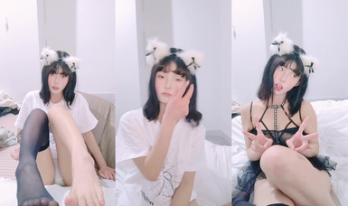 清純美女【魚兒困困】外表呆萌超嫩_極品蜜桃美臀