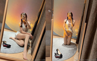 極品身材黑絲少婦，黑絲美腿自慰揉胸 (3)